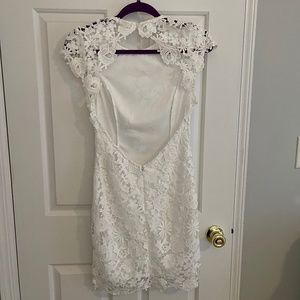 White Lace short dress worn once